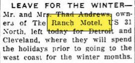 The Ranch Motel - Dec 1955